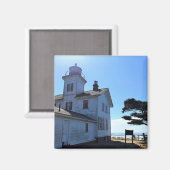 オレゴン,ニューポート,ヤキナベイライトハウス マグネット (正面/裏面)