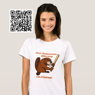 オレゴン・ビーバーがカリフォルニアを歓迎 Tシャツ