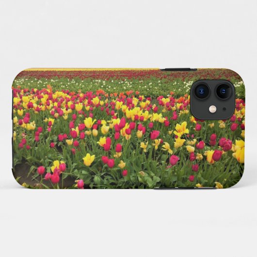 オレゴン,ピンクと黄色のチューリップ Case-Mate iPhoneケース (裏面(横))