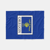 オレゴン フリースブランケット (正面(横))