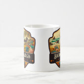 オレゴン，ブルックシング |ヴィンテージ コーヒーマグカップ (中央)