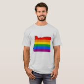 オレゴン・プライド - Tシャツ (正面フル)