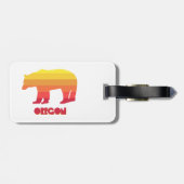 オレゴン・ベアー ラゲッジタグ (裏面横)