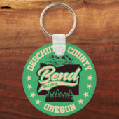 オレゴン，ベンド キーホルダー (裏面)