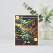 オレゴン,ベンド |ヴィンテージ ポストカード (スタンド正面)