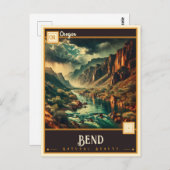 オレゴン,ベンド |ヴィンテージ ポストカード (正面/裏面)