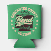 オレゴン，ベンド 缶クーラー (裏面)