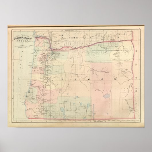 オレゴン ポスター (正面)