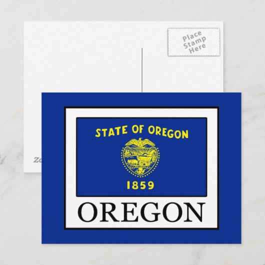 オレゴン ポストカード (正面/裏面)