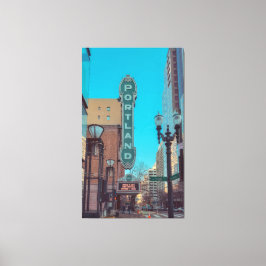 オレゴン，ポートランド キャンバスプリント