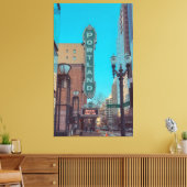 オレゴン，ポートランド キャンバスプリント (インサイチュ (リビング))