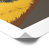 オレゴン，ポートランド ポスター (角)