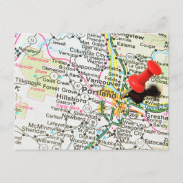 オレゴン，ポートランド ポストカード