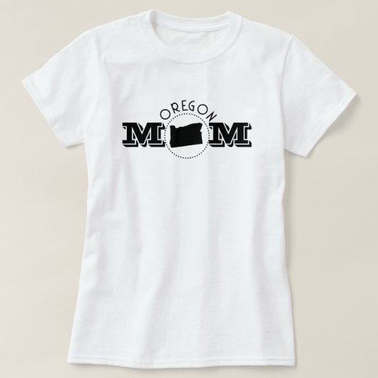 オレゴン ママ  Tシャツ (デザイン正面)