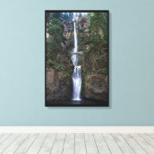 オレゴン,マルチノ滝 キャンバスプリント (インサイチュ (ウッドフロア))