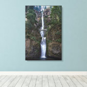 オレゴン，マルチノ滝 キャンバスプリント (インサイチュ (ウッドフロア))