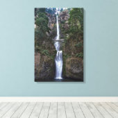 オレゴン,マルチノ滝 キャンバスプリント (インサイチュ (ウッドフロア))
