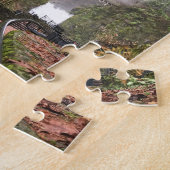 オレゴン，マルチノ滝 ジグソーパズル (側面)