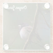 オレゴン・ユンコ ガラスコースター (裏面)