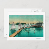 オレゴン・ヨット・クラブ ポストカード (正面/裏面)