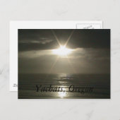 オレゴン，ヨット ポストカード (正面/裏面)