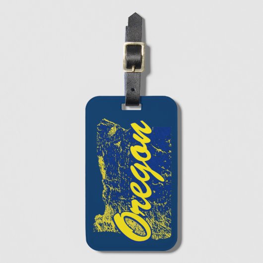 オレゴン ラゲッジタグ (正面縦)