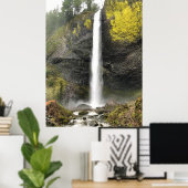 オレゴン，ラトレル滝 ポスター (ホームオフィス)