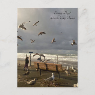 オレゴン·リンカーン·シティ シーズンポストカード