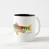 オレゴン・レッドバンド・トラウト；マグ ツートーンマグカップ (正面右)