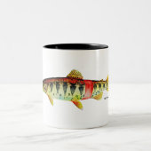 オレゴン・レッドバンド・トラウト；マグ ツートーンマグカップ (中央)