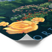 オレゴン・ローズガーデンシーン ポスター (角)