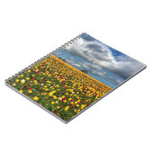 オレゴン,美しいチューリップフィールド ノートブック (左側)