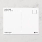 オレゴン，金ゴールドビーチ, Mary D. Hume ポストカード (裏面)