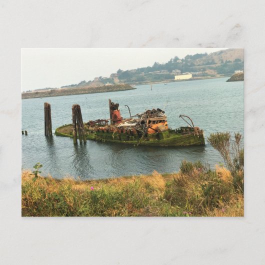 オレゴン，金ゴールドビーチ, Mary D. Hume ポストカード (正面)