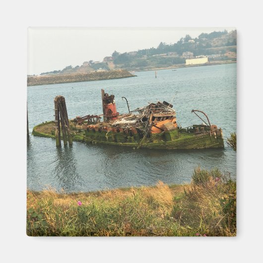 オレゴン，金ゴールドビーチ, Mary D. Hume マグネット (正面)