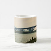 オレゴン,金ゴールドビーチ, Patterson Bridge コーヒーマグカップ (中央)