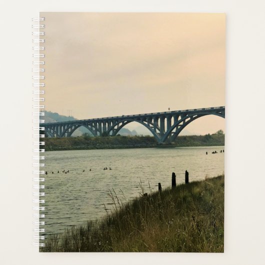 オレゴン,金ゴールドビーチ, Patterson Bridge プランナー手帳 (正面)