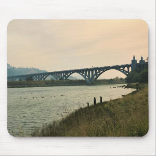 オレゴン,金ゴールドビーチ, Patterson Bridge マウスパッド