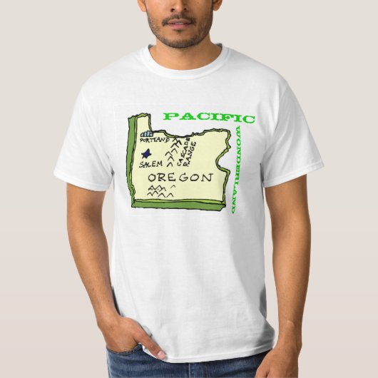 オレゴン Tシャツ (正面)