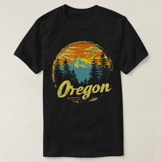 オレゴン Tシャツ (デザイン正面)