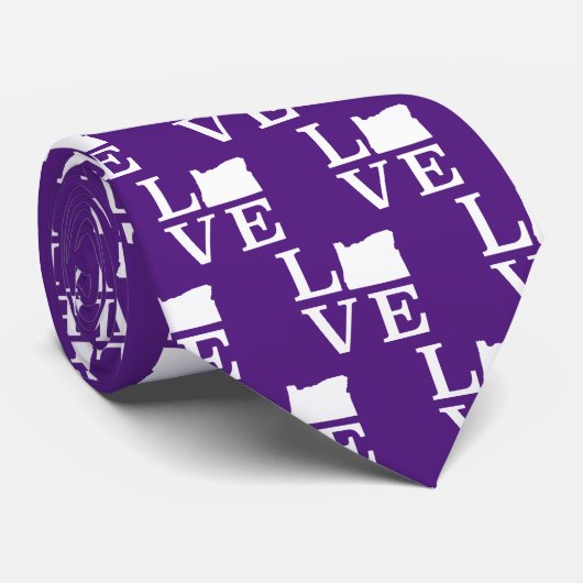 オレゴンLOVE州 ネクタイ (ロール)