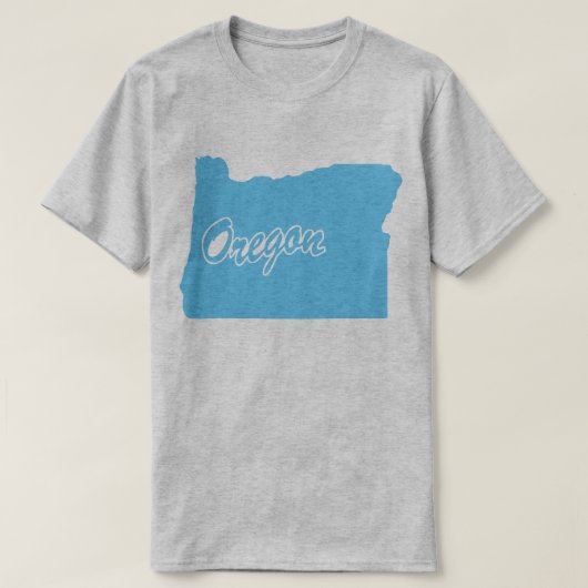 オレゴンTシャツの州 Tシャツ (デザイン正面)