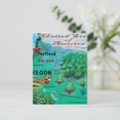 オレゴンUSAカード ポストカード (スタンド正面)