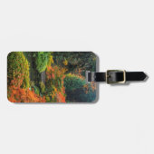 オレゴ日本のン5州ポートランドの秋の庭園 ラゲッジタグ (正面横)