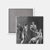 オレステスとピルス マグネット (正面/裏面)