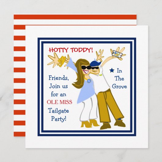 オレセルフ恋しく思ィ招待状 招待状 (正面/裏面)