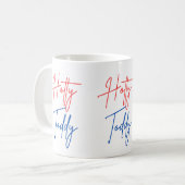 オレマグ・ホティ・トディ・マ恋しく思グ コーヒーマグカップ (正面左)