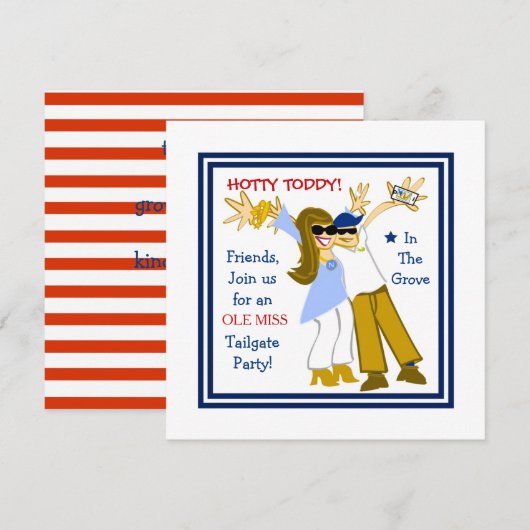 オレミス セルフィー ご招待 招待状 (正面/裏面)