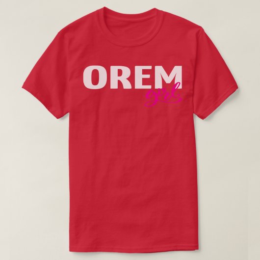 オレムガール1 Tシャツ (デザイン正面)