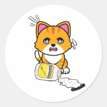オレンおもしろいジ猫こぼしマヨネーズ